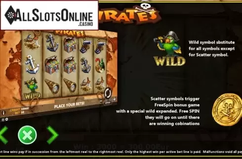 Features. Pirates (Fils Game) from Fils Game