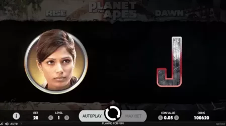 Planet of the Apes slot screenshot 5