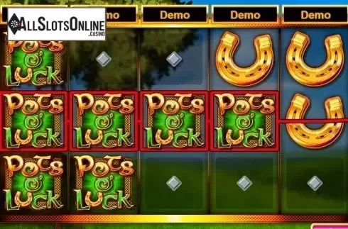 Screen 6. Pots O'luck (Betdigital) from Betdigital