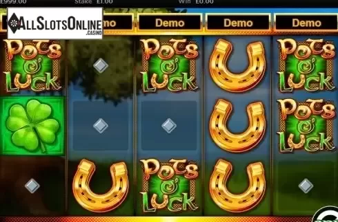 Screen 1. Pots O'luck (Betdigital) from Betdigital