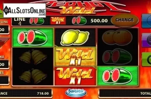 Screen 7. Red Hot Wild from Barcrest