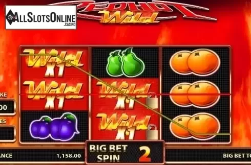 Screen 8. Red Hot Wild from Barcrest