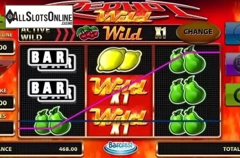 Screen 5. Red Hot Wild from Barcrest