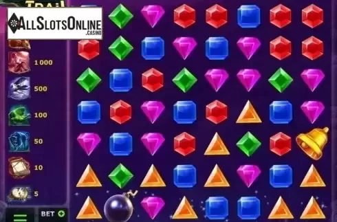 Game Screen. Secret Trail Match 3 from Greentube