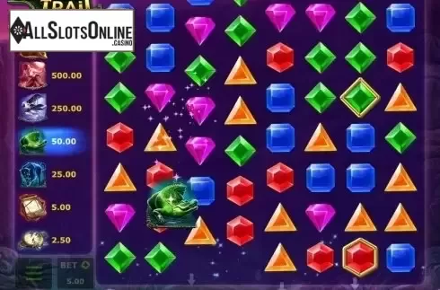 Game Screen 2. Secret Trail Match 3 from Greentube