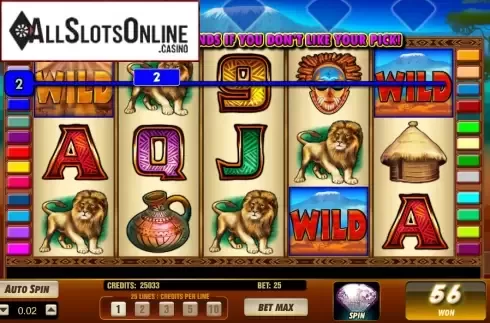 Screen6. Serengeti Diamonds from Lightning Box