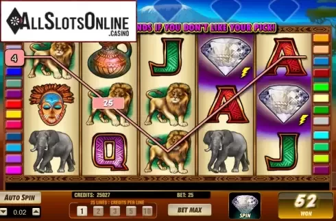Screen5. Serengeti Diamonds from Lightning Box