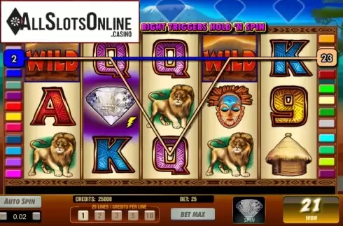 Screen7. Serengeti Diamonds from Lightning Box