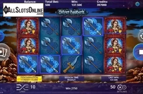Win Screen. Silver Hauberk from DLV