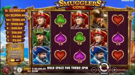 Smugglers Cove slot screenshot 1