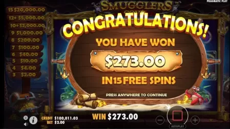 Smugglers Cove slot screenshot 6