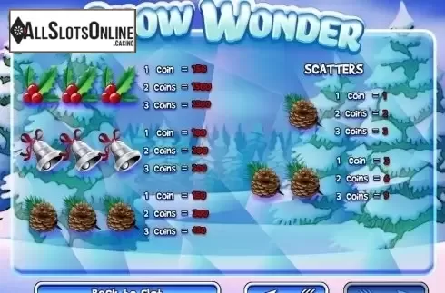 Screen4. Snow Wonder from Rival Gaming