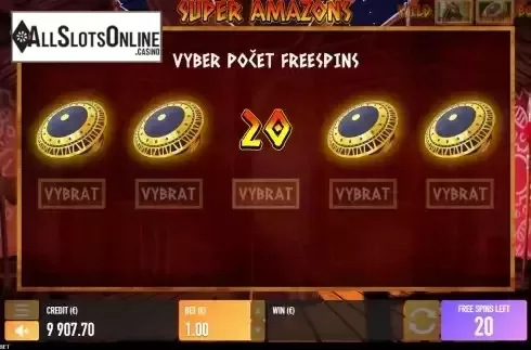 Free Spins screen 3