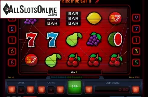 Screen5. Super Fruit 7 from 1X2gaming