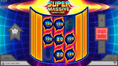 Super Massive Infinity Reels slot screenshot 3
