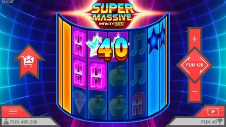Super Massive Infinity Reels slot screenshot 2