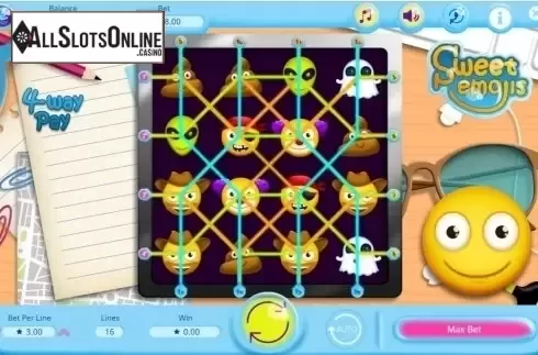 Screen3. Sweet Emojis from Booming Games