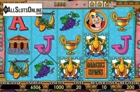 Free Spins. Sweet Rome from Octavian Gaming