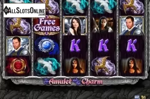 Game Workflow screen. The Amulet and the Charm from High 5 Games