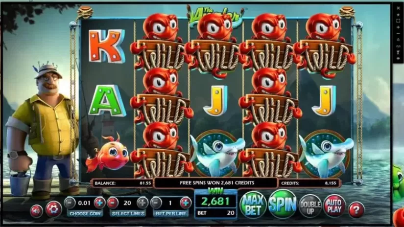 The Angler slot screenshot 2