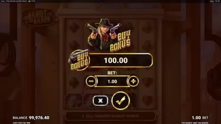 The Bandit and the Baron slot screenshot 4