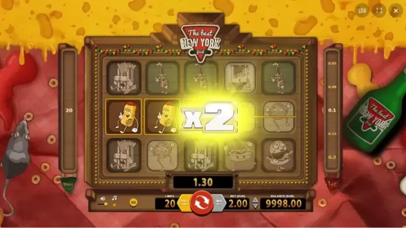 The Best New York Food slot screenshot 3