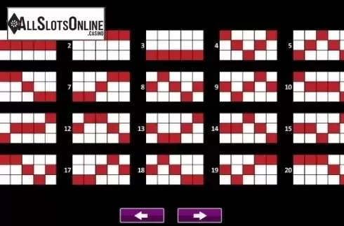 Paytable 4. The Legend Of Robin And Marian from High 5 Games