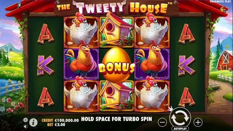The Tweety House slot screenshot 1