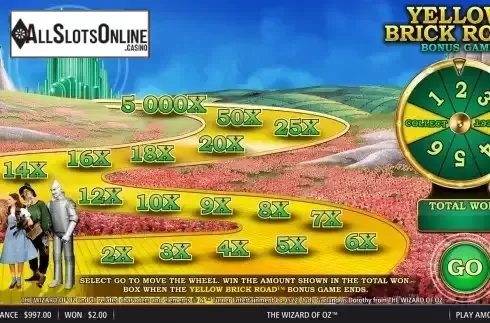 Bonus Gameplay Screen