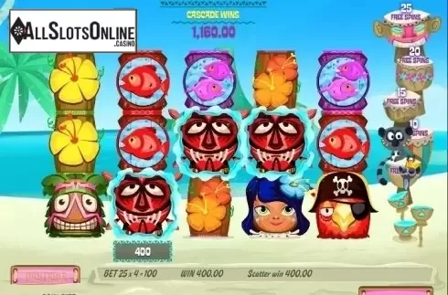 Screen 5. Tiki Totems from Roxor Gaming