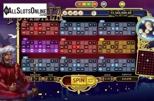 Game workflow. Tombala Slot from Others