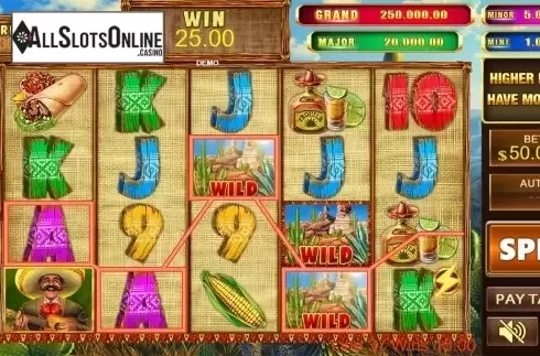 Game workflow 2. VIVA MEXICO from PlayStar