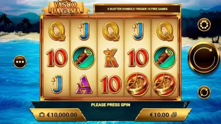 Vasco Da Gama slot screenshot 1