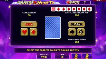 Wild Hearts slot screenshot 3