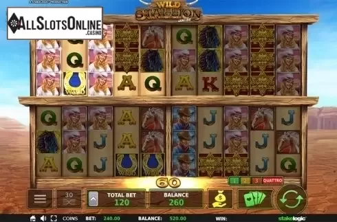 Game workflow . Wild Stallion from StakeLogic
