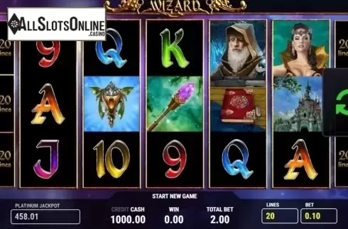 Reel Screen. Wizard (Fazi) from Fazi
