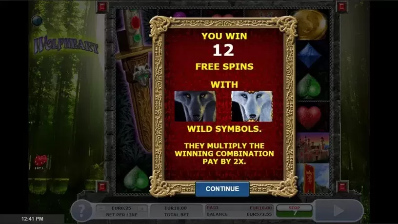 Wolf heart slot screenshot 3