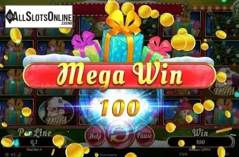 Mega Win Screen