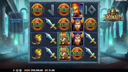 Argonauts slot screenshot 2