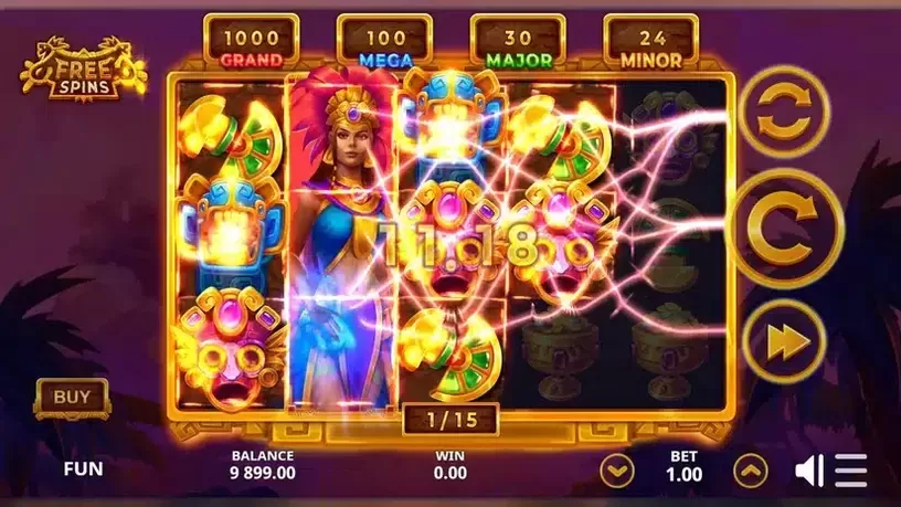 Aztec's Legend slot screenshot 3