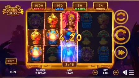 Aztec's Legend slot screenshot 5