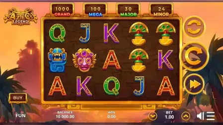 Aztec's Legend slot screenshot 1