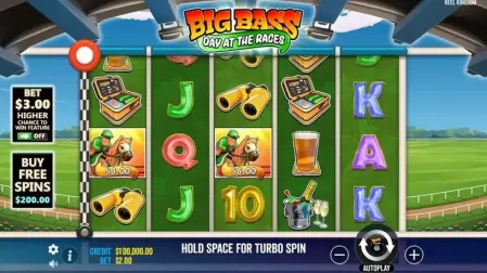 Big Bass Day at Races slot screenshot 1