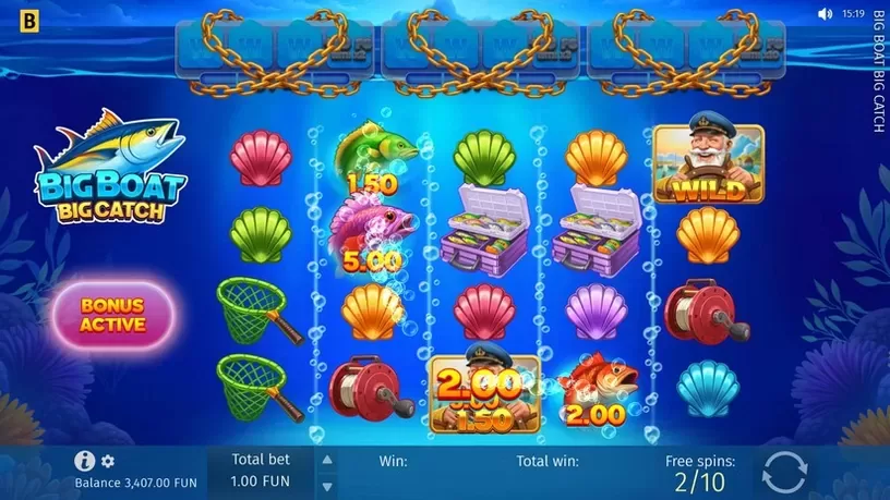 Big Boat Big Catch slot screenshot 4