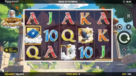 Book of Olympus slot screenshot 1