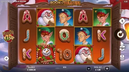 Book of Yuletide slot screenshot 1