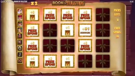 Book of Yuletide slot screenshot 4
