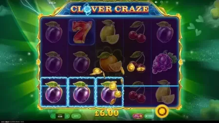 Clover Craze slot screenshot 2
