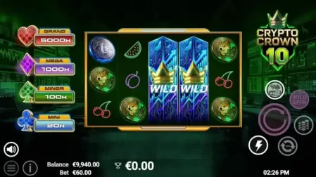 Crypto Crown 10 slot screenshot 2