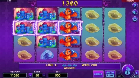Dragons Mystery slot screenshot 3